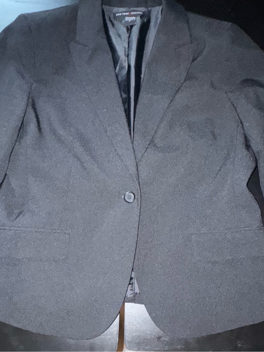 New York & Company Black Single-Button Women’s Blazer
